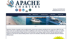 Desktop Screenshot of apachecharters.com.au